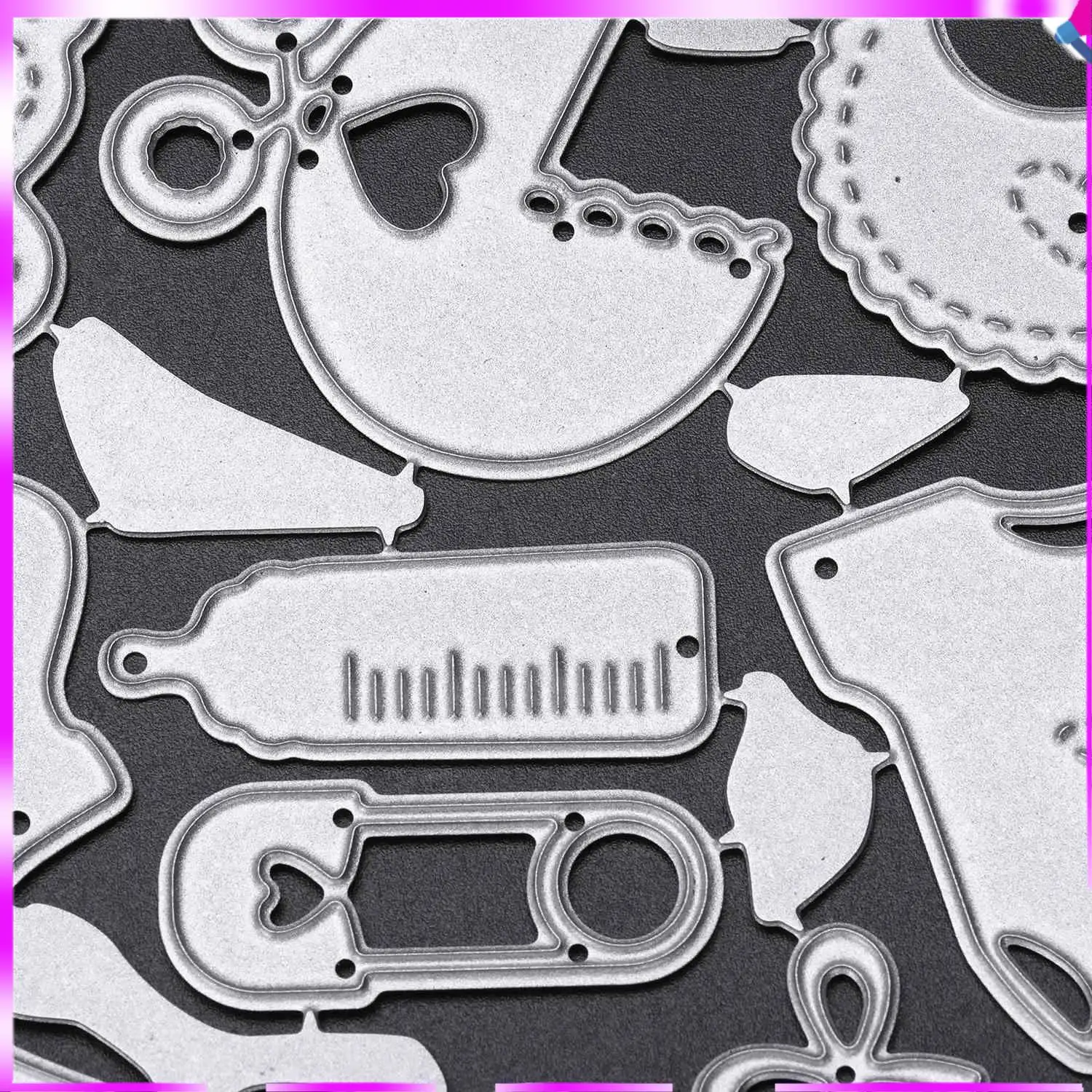 N96R سكرابوكينغ قطع قالب آلة النقش الإستنسل قطع القطع يموت ، لSizzix لقطة كبيرة وغيرها من اللكم Machi #1