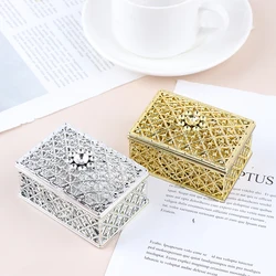 Jewelry Box Candy Ring Earrings Necklace Box Case Gift Birthday Party Wedding Decor Jewelry Case Storage Organizer Container