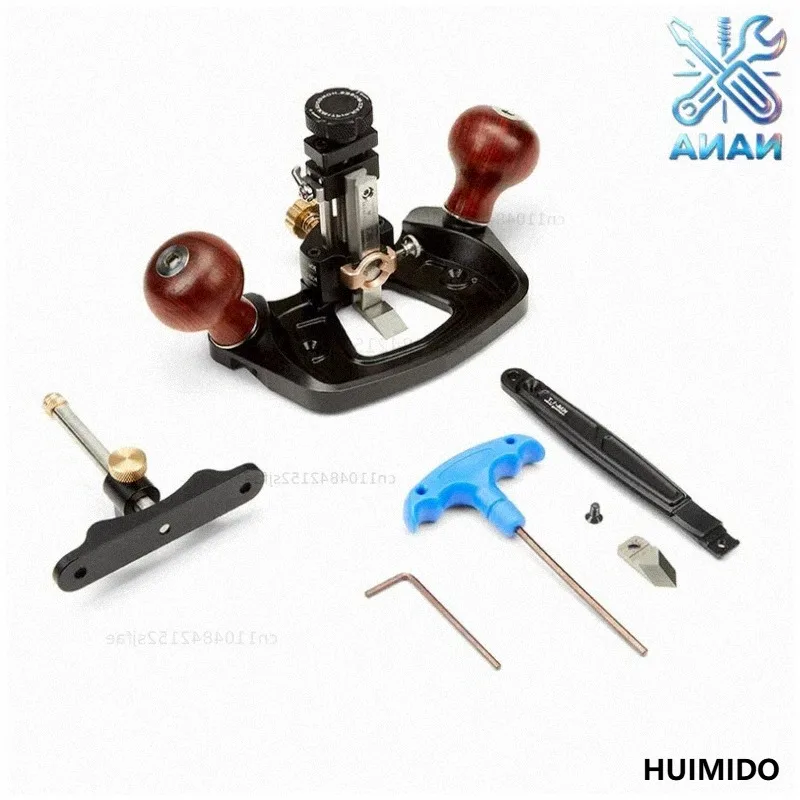 Woodworking tools bottom cleaning slotting woodworking  manual planer trimming  KM-17PRO