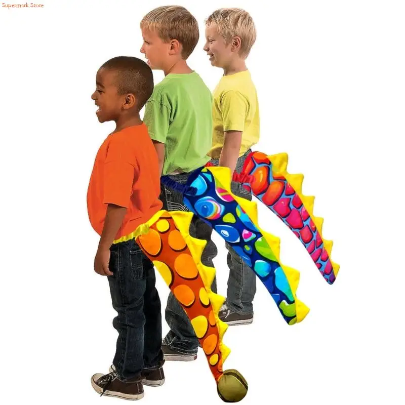 할로윈 코스프레 테마 파티 어린이 공룡 테일 의상 액세서리 Q5WE