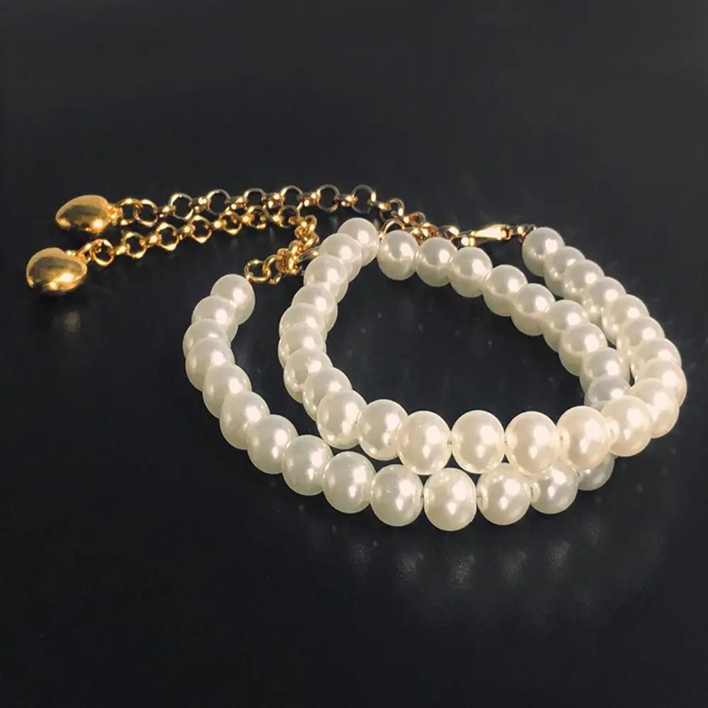 

Heel Ankle Chain Pearl Chain Anklets Ankle Holding Pearl Heels Band High-heeled Shoes Straps High Heels Chain Women Shoelaces