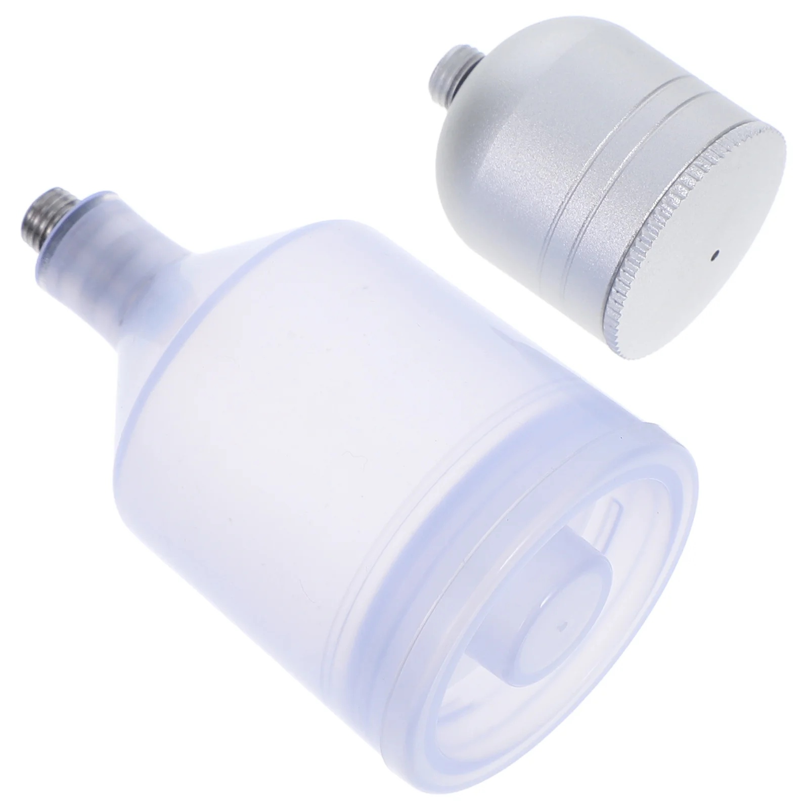 Bote de pintura de Metal para aerógrafo, tazas para pintar, suministros de accesorios de mano, 2 uds.