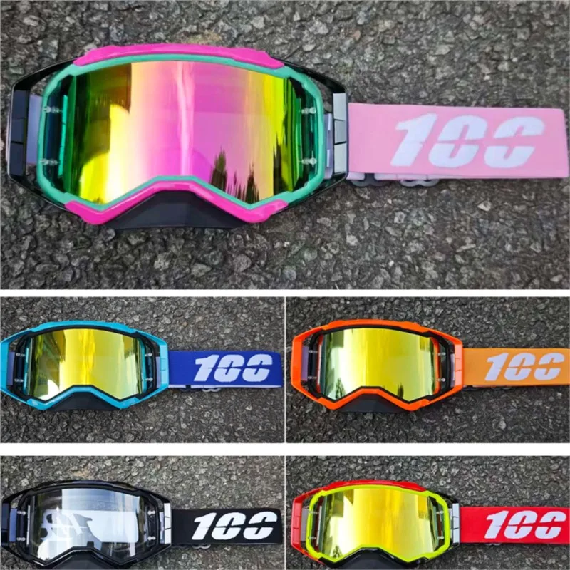 

Universal Moto Motorcycle Riding Goggles Lightweight Sand Resist Daily Helmet Fit Eyewear