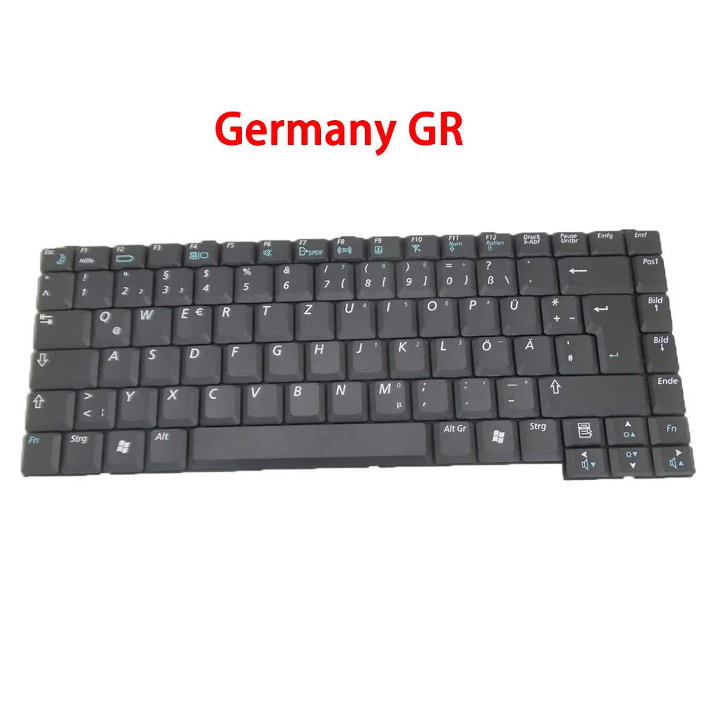 

Laptop Keyboard For Samsung X50 United Kingdom UK Germany GR BA59-01467A BA59-01467C Black New