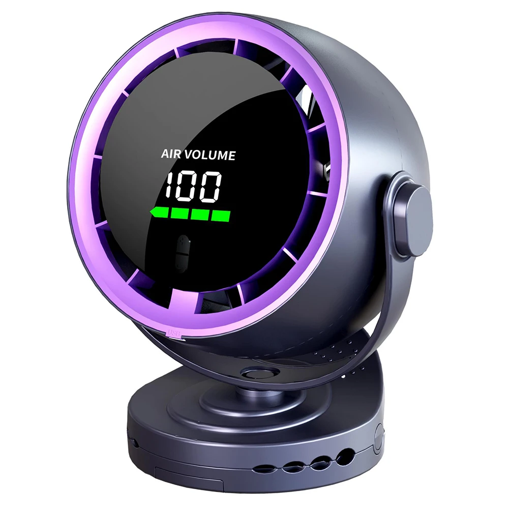 

Unique Rotating Mechanism Enjoy the Benefits of Personalized Airflow in Your Workspace Portable Fans Available Now