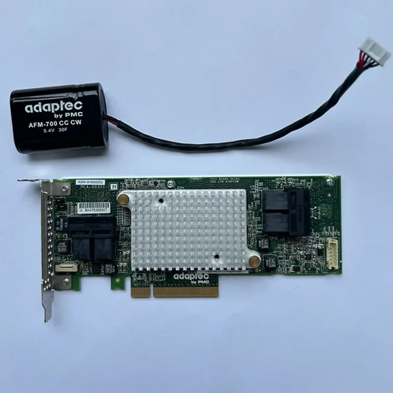 Original ASR-81605ZQ 1G Cache HBA RAID Array Card Expansion Card