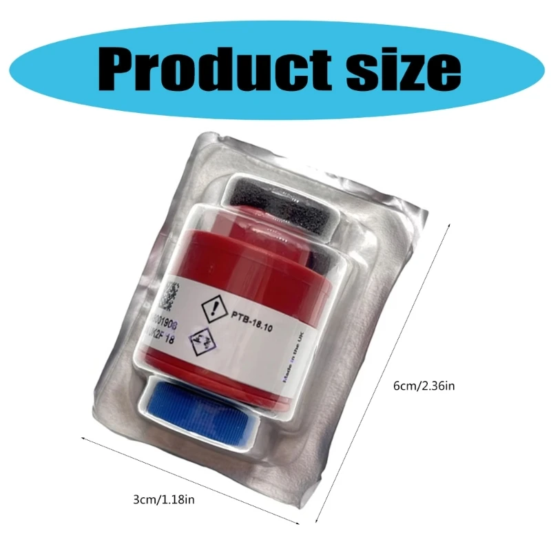 Uiterst nauwkeurige A02 PTB 18.10-zuurstofsensoren voor emissiecontrole en apparaten voor het meten zuurstofindex