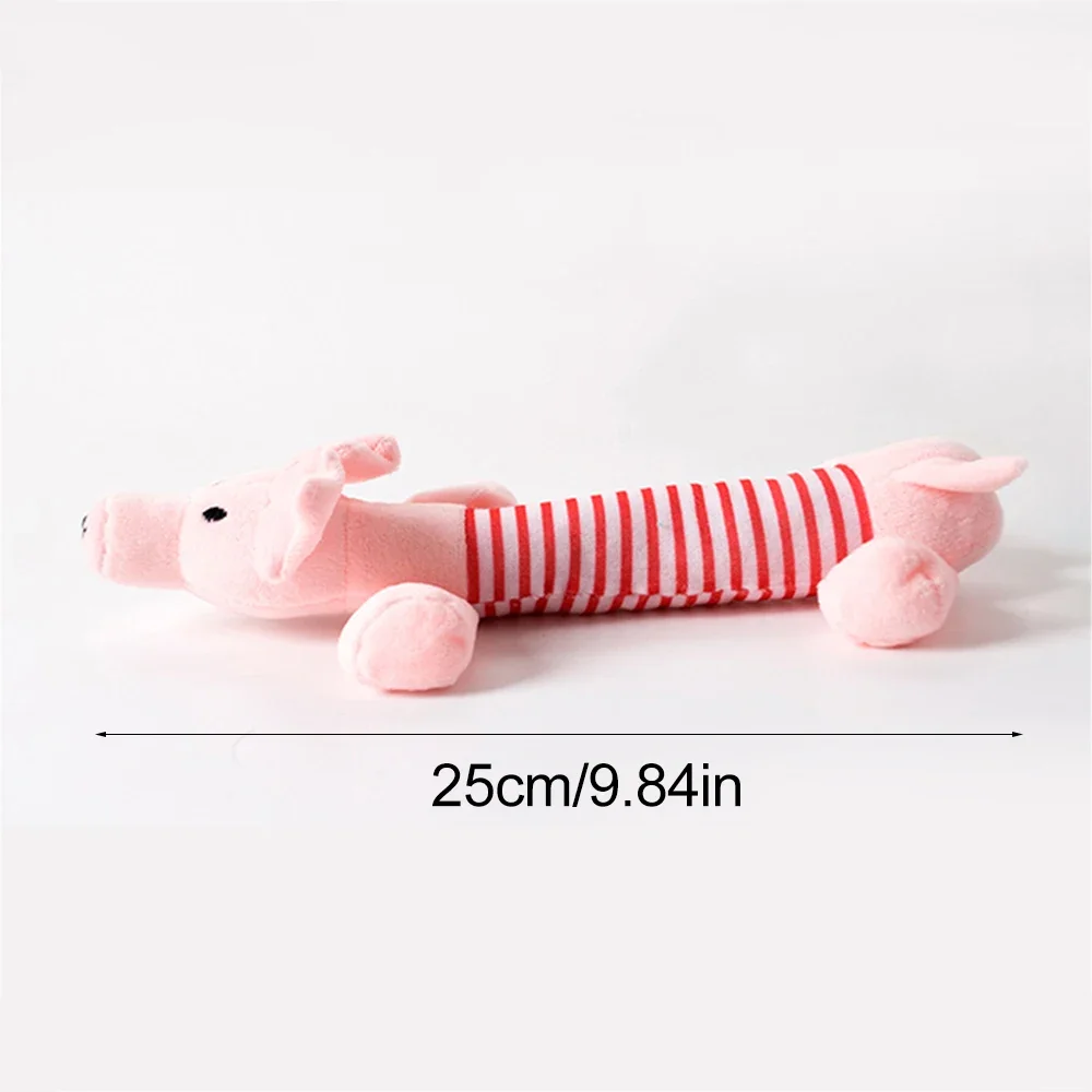 Cute Plush Pig Duck Elephant Dog Toys for Small Dogs Puppydog Accessories Pet Products Pet Toys Squeak Toys Interactive