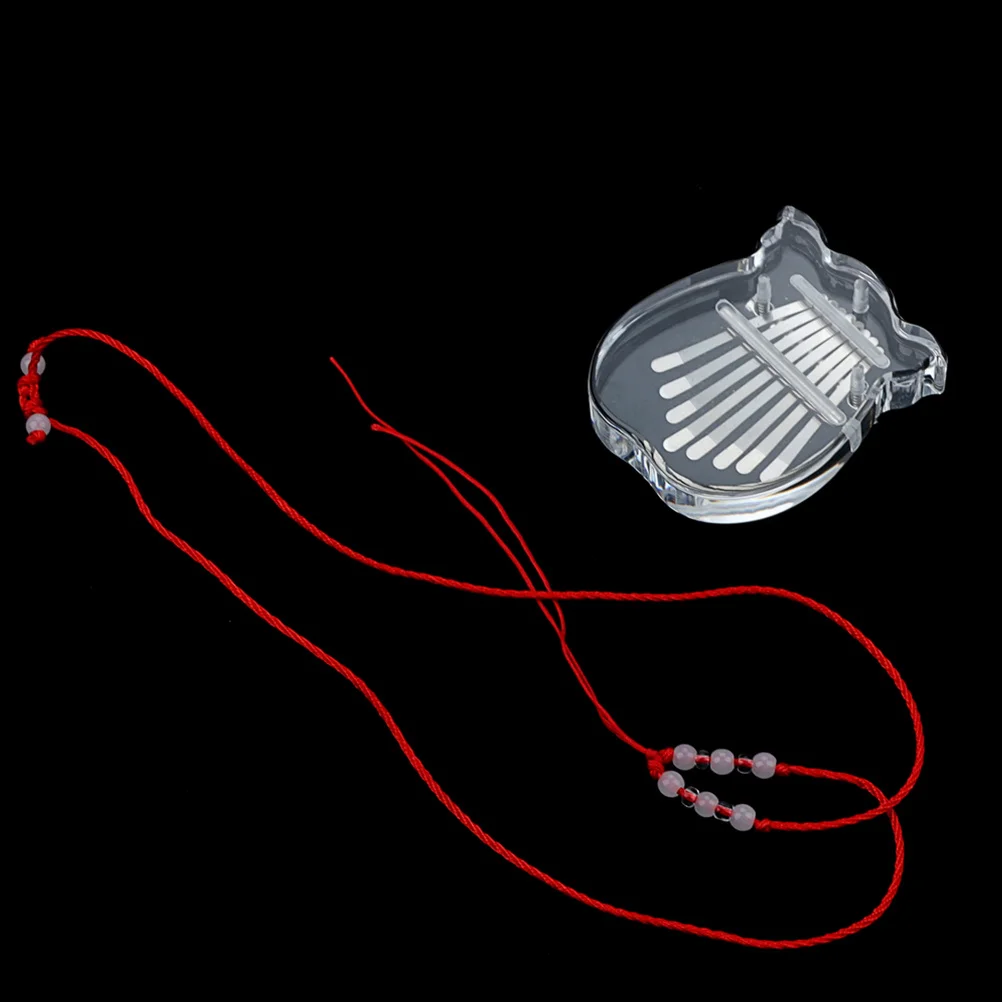 

8 Keys Mini Acrylic Kalimba Thumb Piano Musical Instrument for Beginners Kids Adults Portable Finger Piano Mini Kalimba