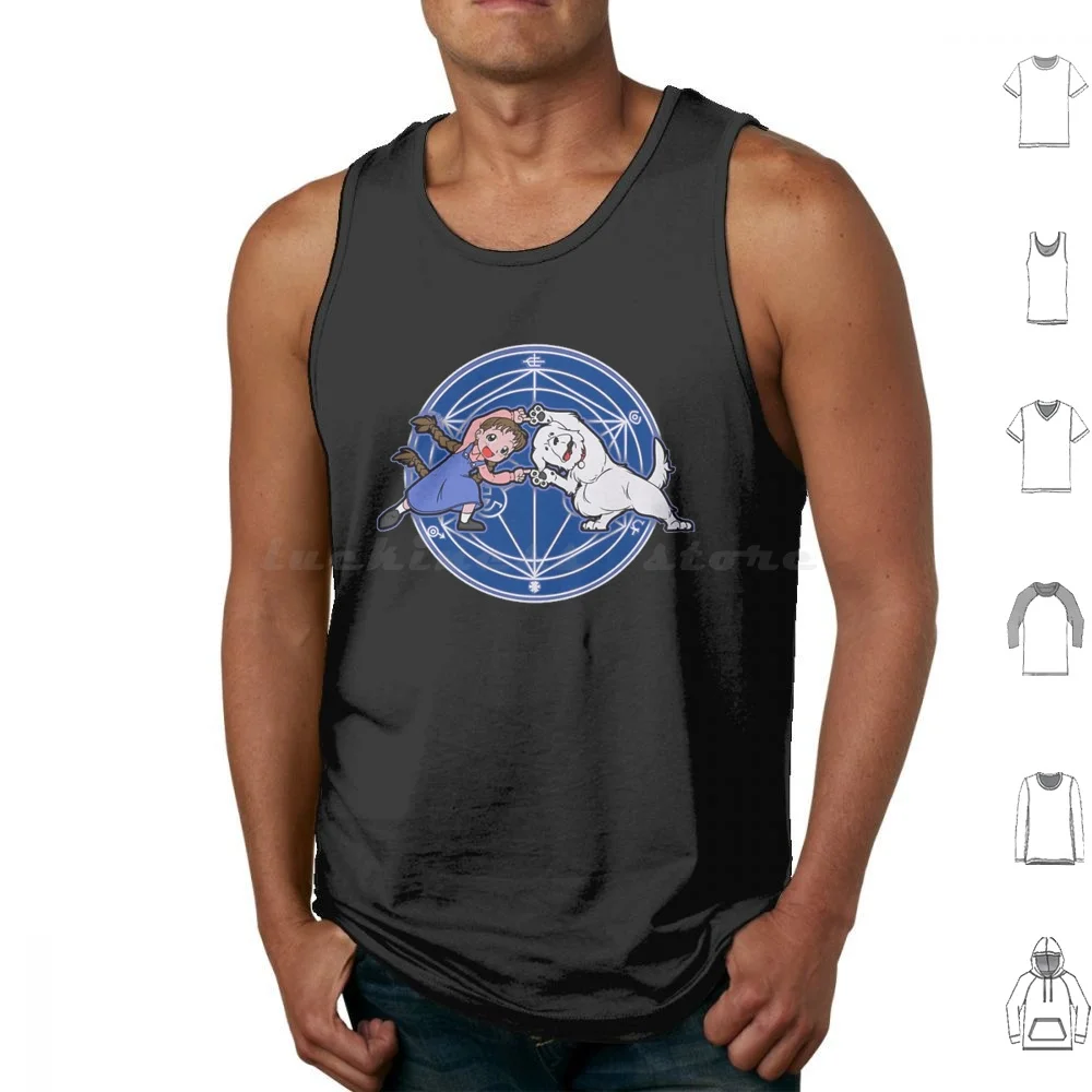 Fullmetal Ha Tank Tops Vest Sleeveless Fullmetal Ha Alchemist Nina Chimera Nina Tucker Ha Sad Funny Dark Humor Meme Nerd Geek