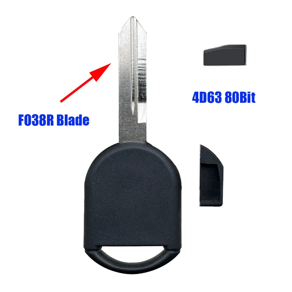 

Replacement Car Key Shell For Ford Focus Explorer Mustang Ranger Lincoln Auto Transponder Key Case Cover