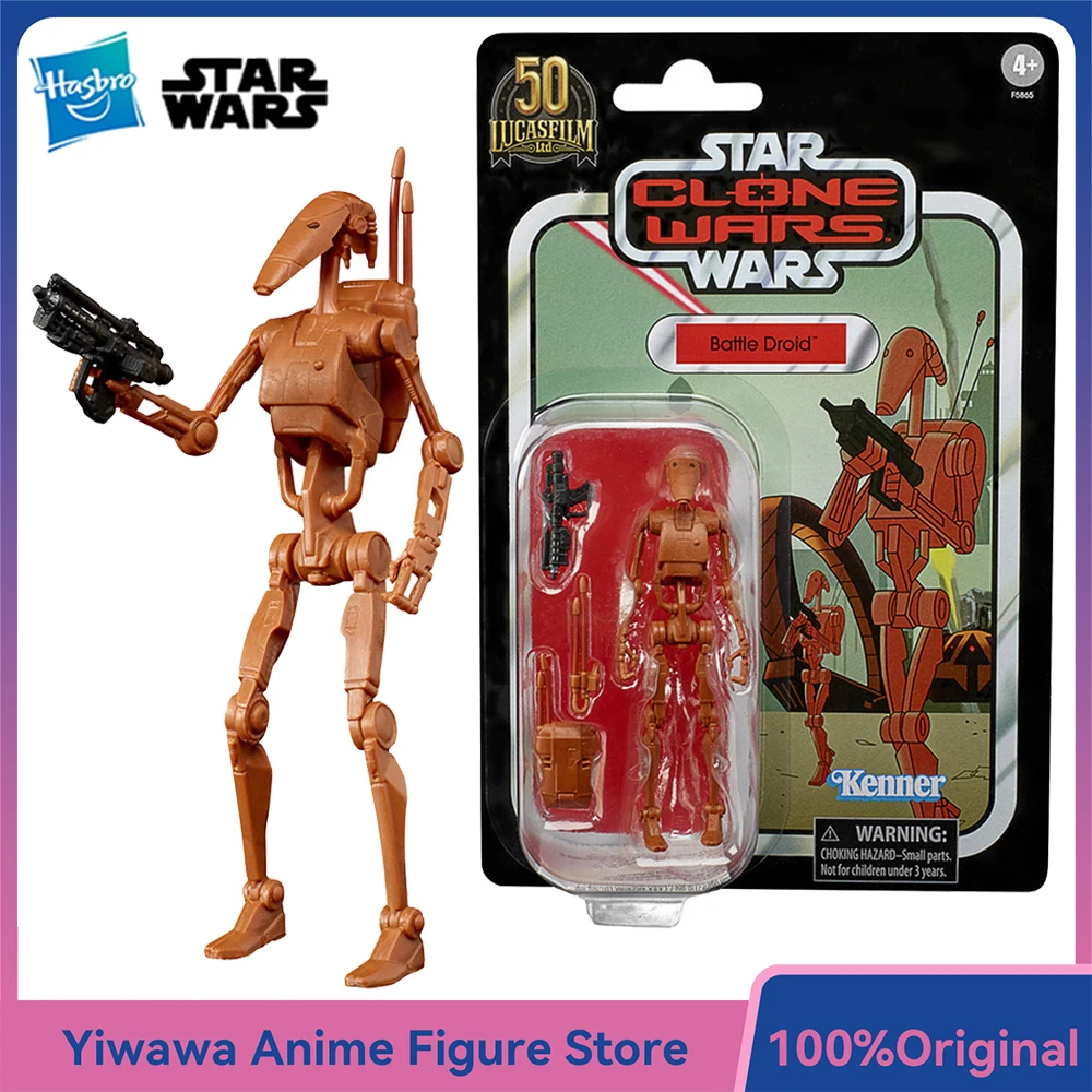 【在庫あり】ハスブロ-スターウォーズ-ヴィンテージコレクション-バトルドロイド-クローンウォーズ-95cm-アクション-アニメ-ムービー-フィギュア-モデル-オーナメント-おもちゃ