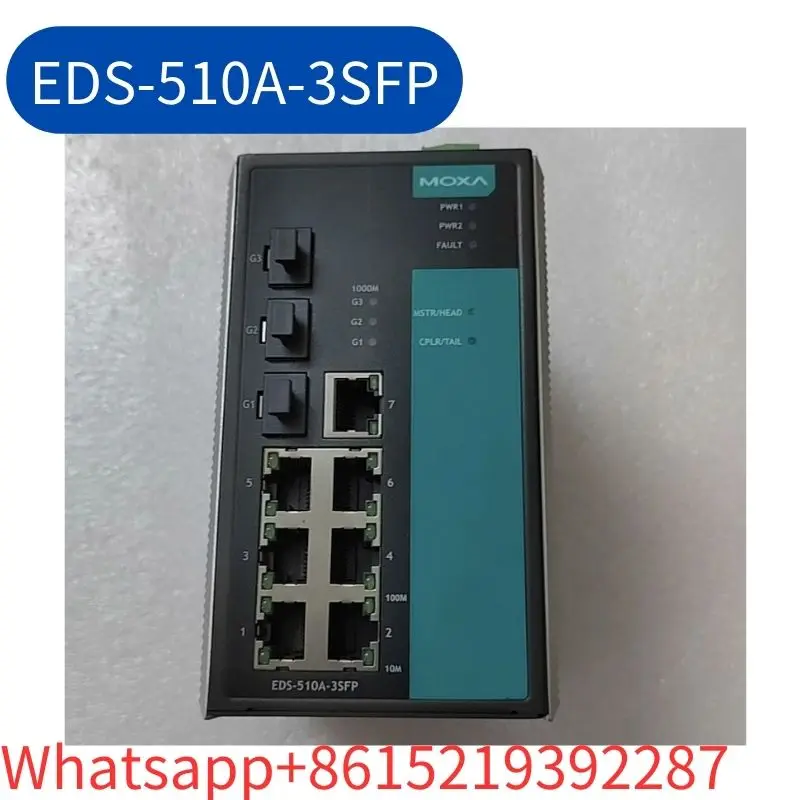 second-hand Mosa EDS-510A-3SFP Ring Switch Test OK