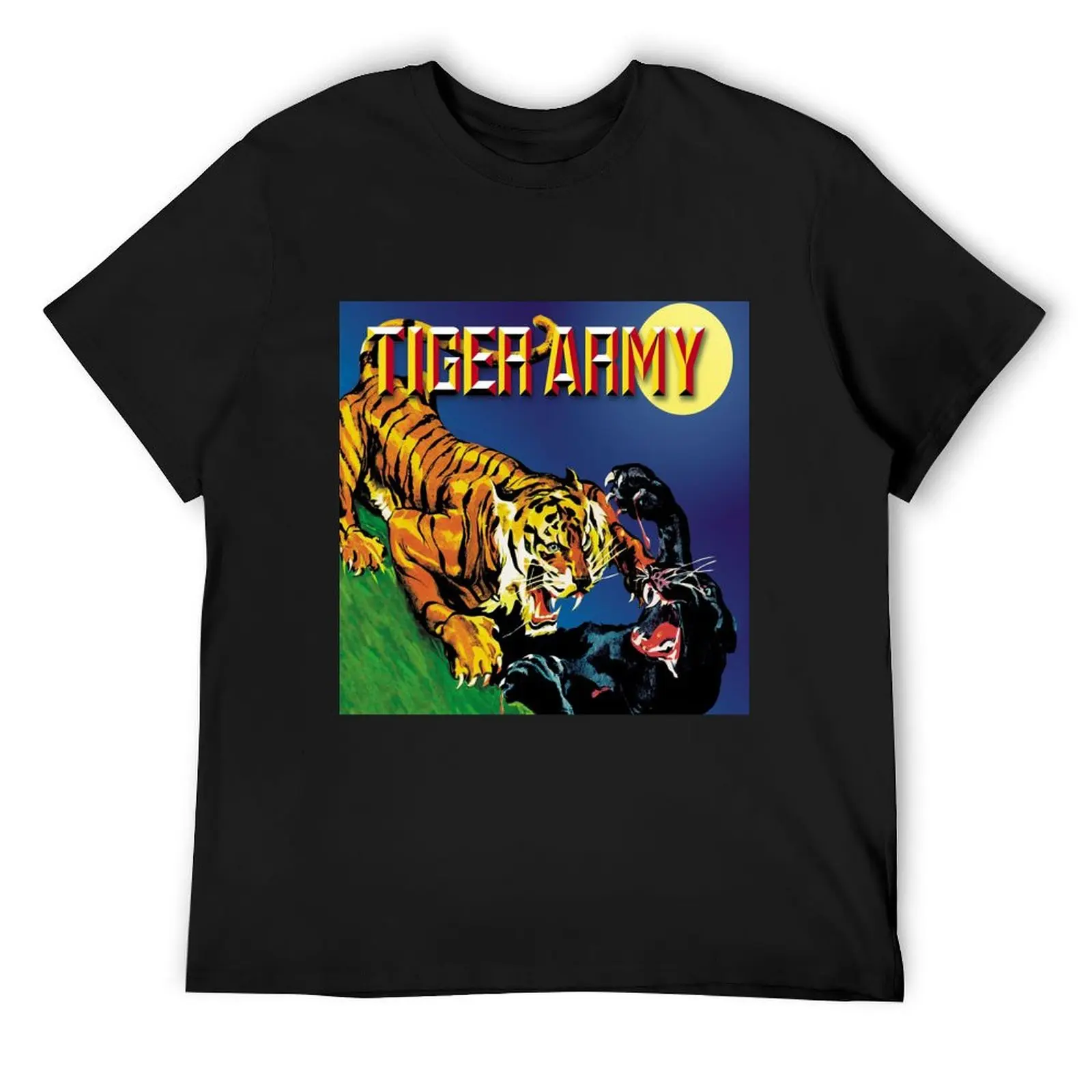 

Tiger army cover T-Shirt animal prinfor boys vintage t shirts Personalized t-shirt oversized t shirts for men