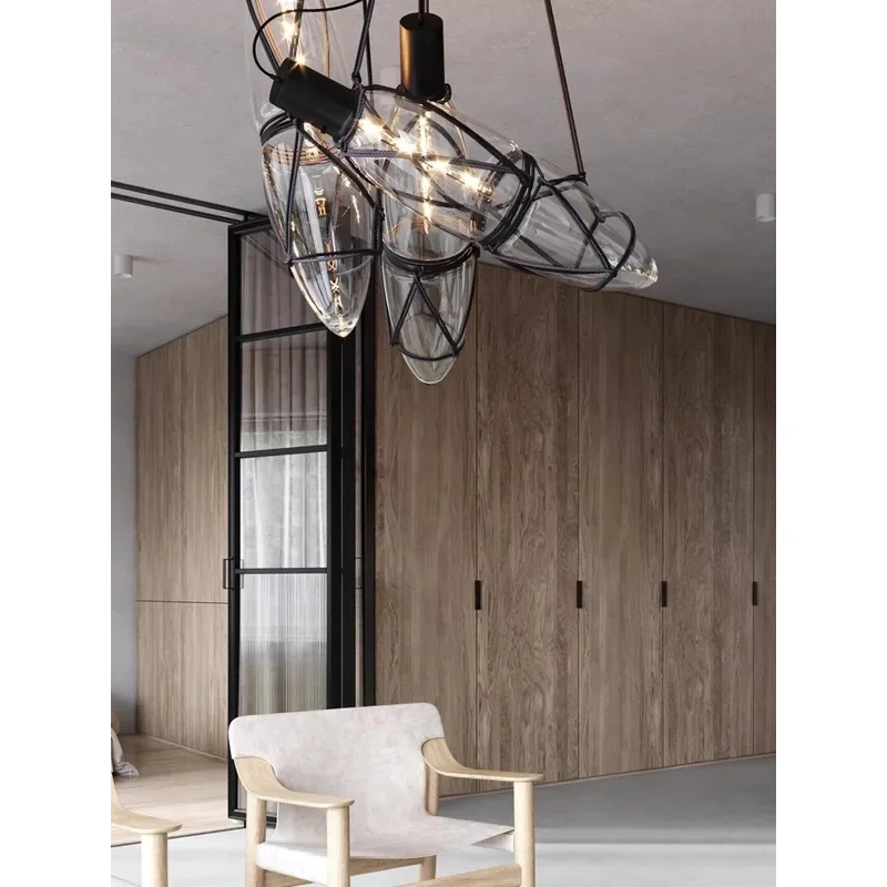 

Art Deco Classical Design Glass Chandeliers Elegant Lustre Design Home Decor LED Dimmable Inoor Main Lamps For Living Room