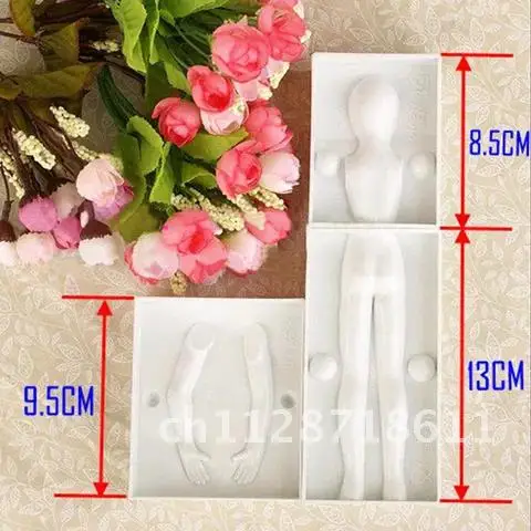 Cake Figure Mold Human Body Kitchen Gadgets 3D People Shaped Sugar Fondant Mould Baking Accessories 1 Set Cake Decorating Tools