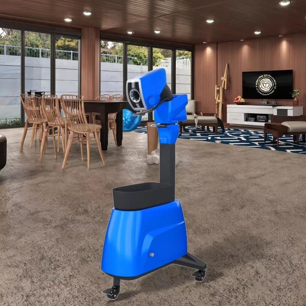 P6 Table Tennis Ball Throwing  Automatic Pingpang Robot for Indoor Competition Training Pingpong Machine