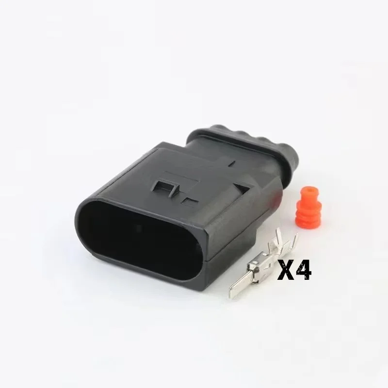 4 Pin Automotive Electronic water pump Connector Plug 9441491/2E0 905 KT 699296/A699297 For Benz BMW 3 5 7 X1 X5 X6 Z4 N52 N54