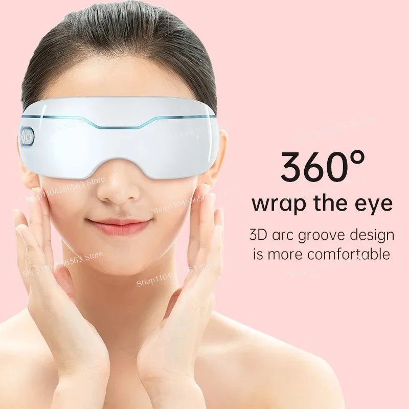 Rechargeable Steam Eye Mask - Hot Compress + Heating Atomizing Spray Eye Massager