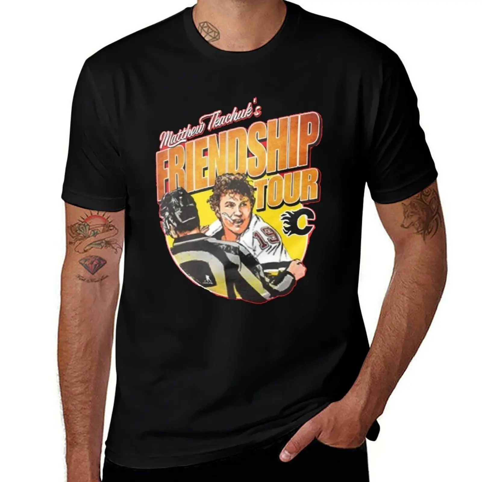

cotton t man luxury tour Matthew shirt men Essential shirt t tkachuk 100% friendship T-Shirt