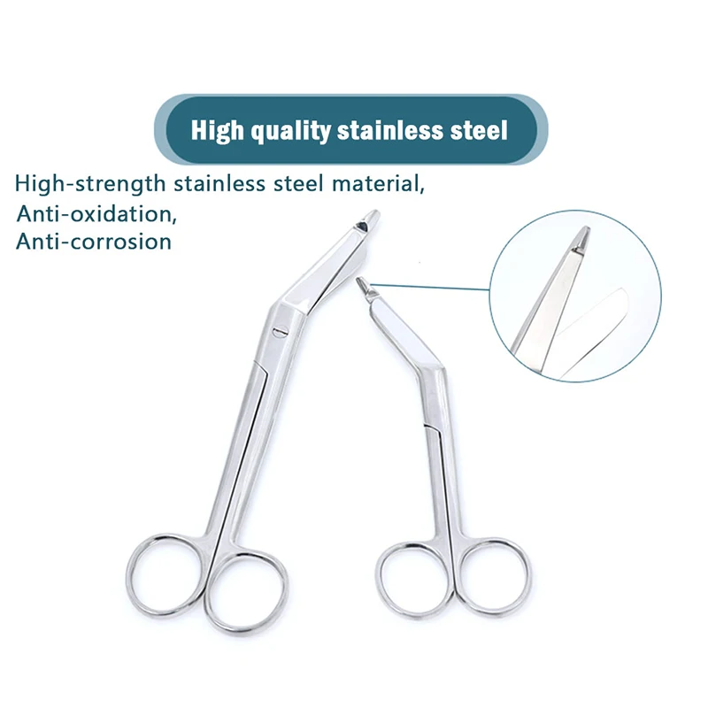 Stainless Steel Medical Gauze Scissors Surgical Scissors Nurse Scissors Accessories Scissors Medical Tools