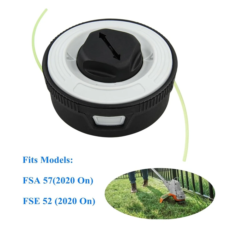 رأس تشذيب ABRE-C3-2 لرأس آكل الأعشاب Stihl FSA57، FSE52، يستبدل Autocut C3-2، 4009 710 2106