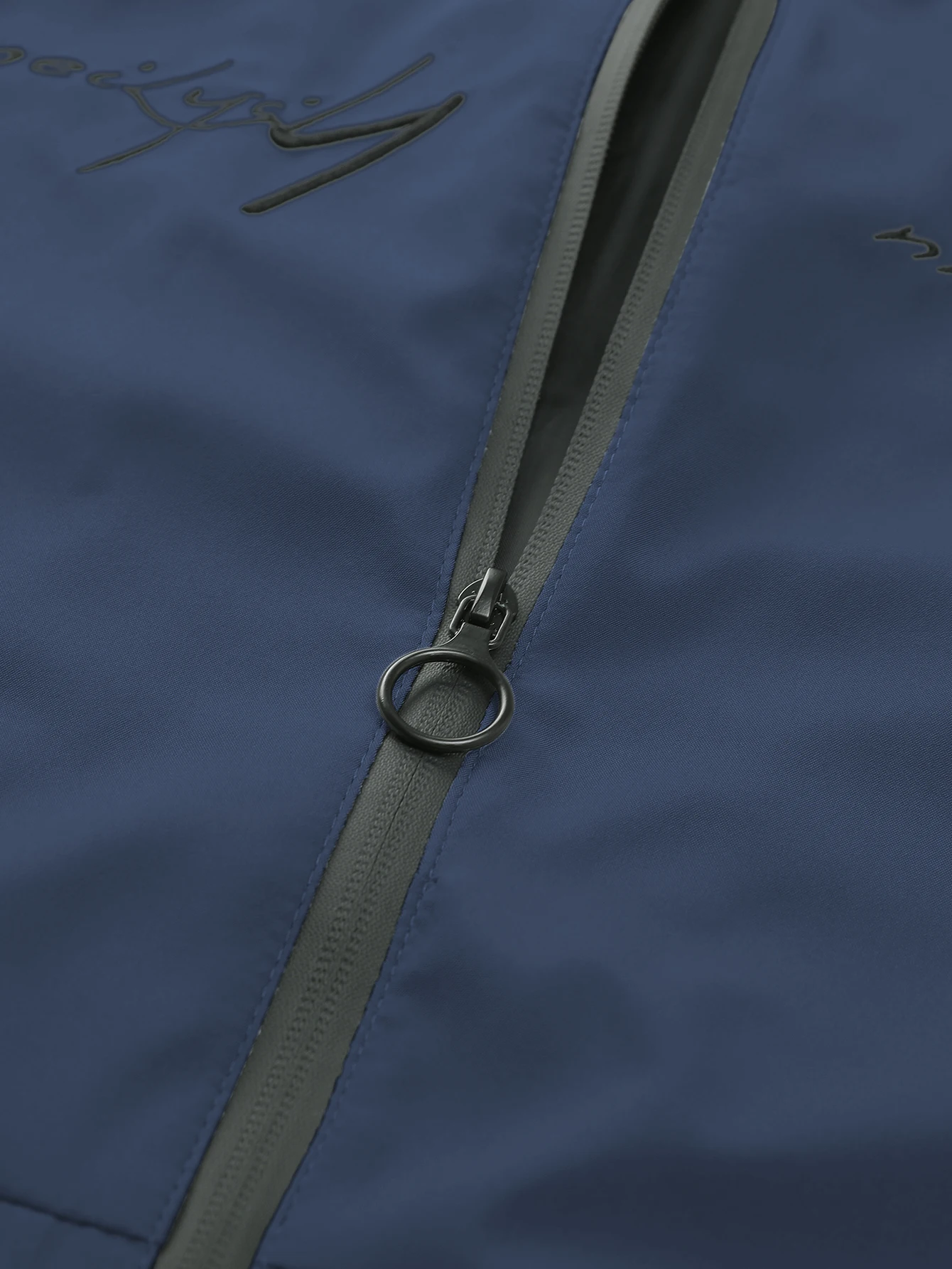 سترة مطرزة للرجال للربيع والخريف، بلوزة عصرية بياقة بيسبول بسيطة