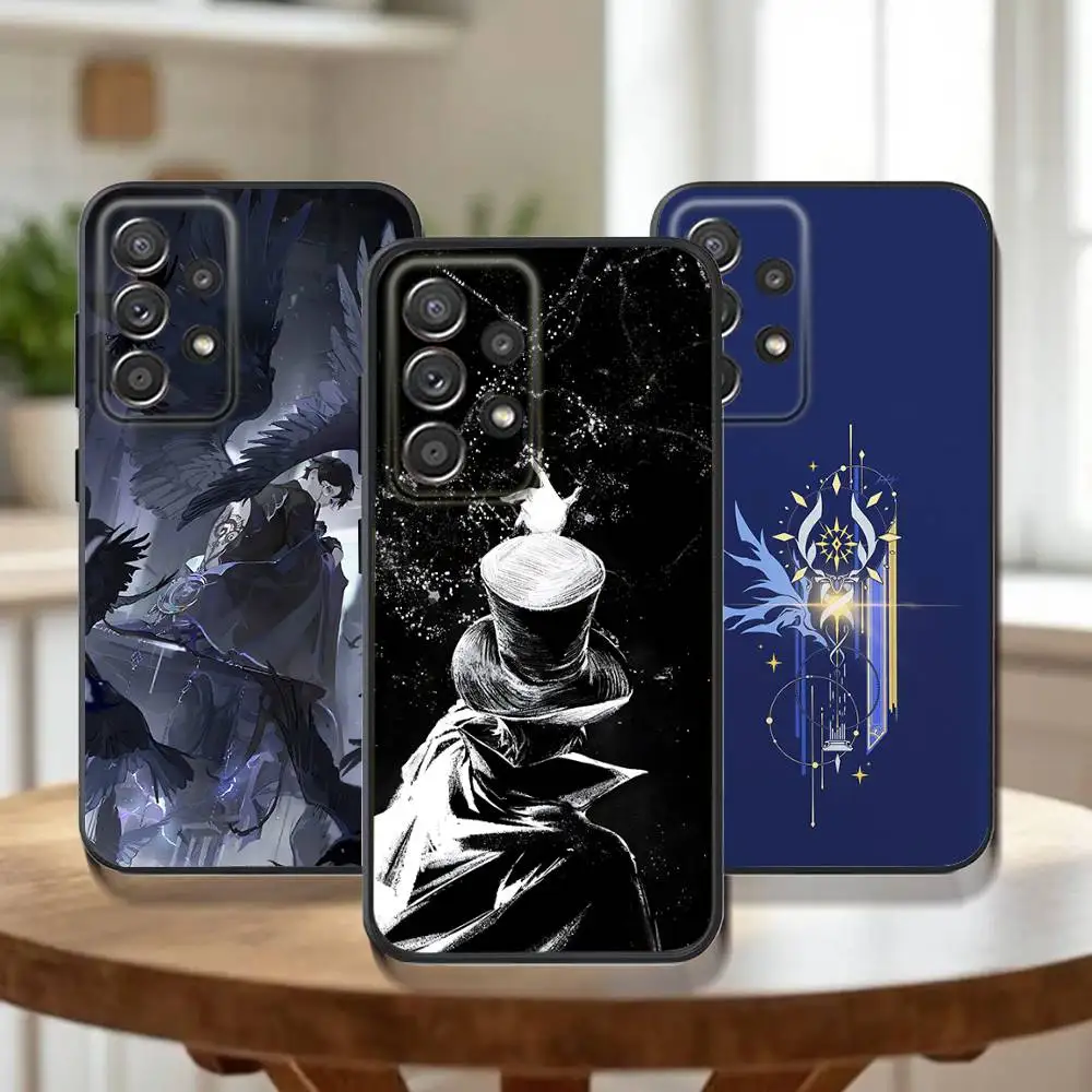 

L-Lord Of Mysteries Phone Case For Samsung Galaxy A73,31,32,72,41,53,52,71,22,5G,Note,J7,8,9 Soft Black Cover