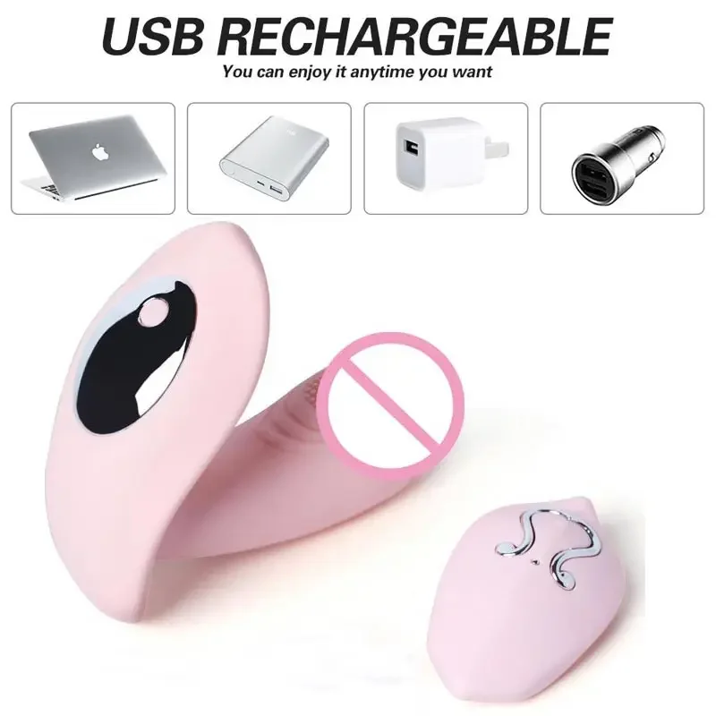 10 Modes Women's Masturbator Penis Discreet Woman Vibrator Usb Powerful Female Clitoris Sucker Toy Men Aircraft Chastit Bed