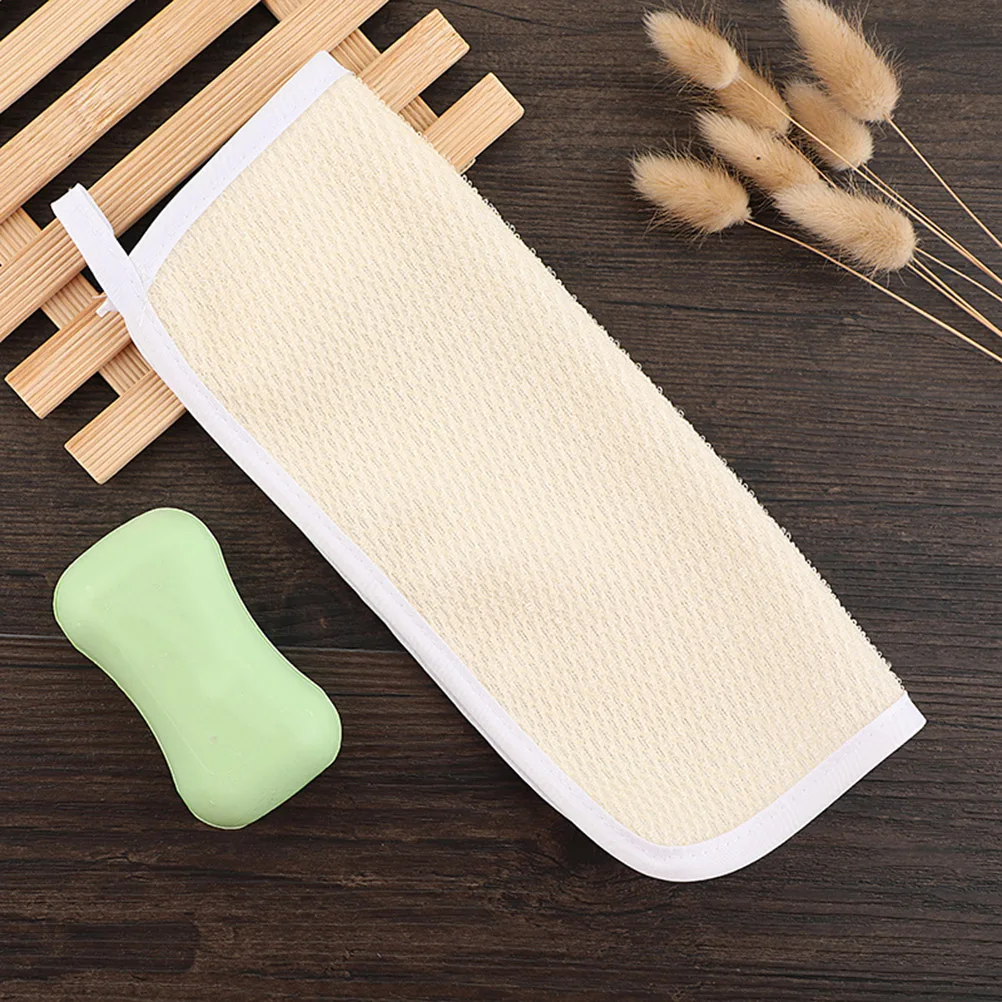 

5pcs Exfoliating Wash Cloths Bath Towel Quick Dry Nylon Cloth Back Scrubber For Skin Removal Smooth Ruddy Shampoo Lather Non