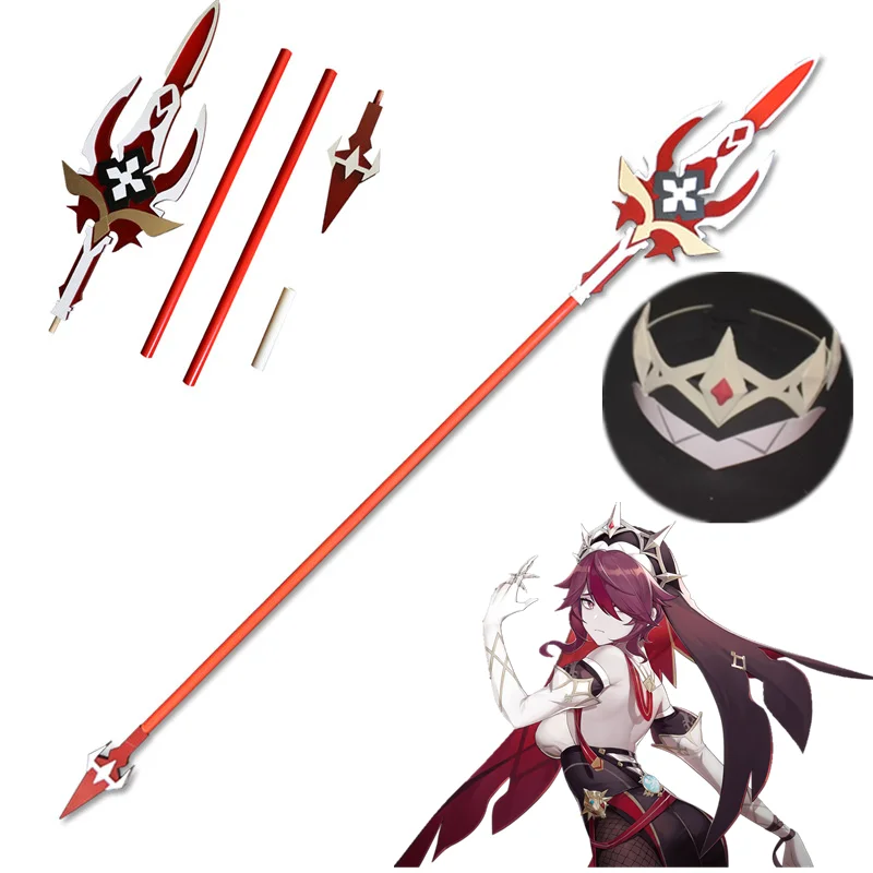 

Игра Genshin Impact Rosaria Косплей оружие 1:1 модель длина 180 см реквизит костюм Ролевые игры Аксессуары Реквизит