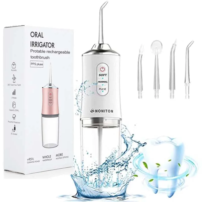 

Ирригатор для полости рта, 4 режима, 220 мл