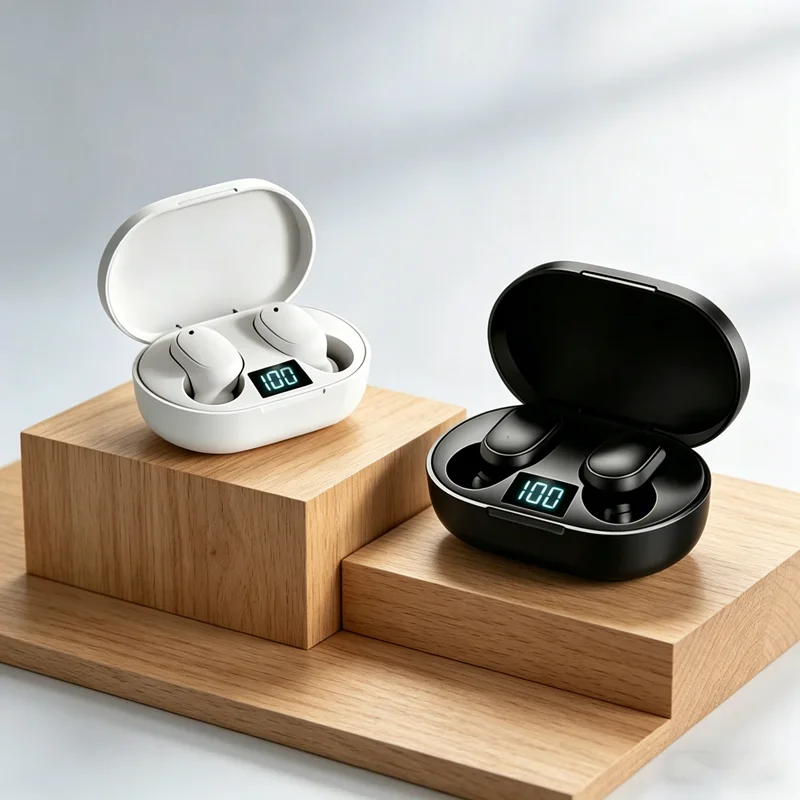 TWS Bluetooth Earphones Wireless bluetooth headset Noise Cancelling Headsets With Microphone Headphones For Smartphones