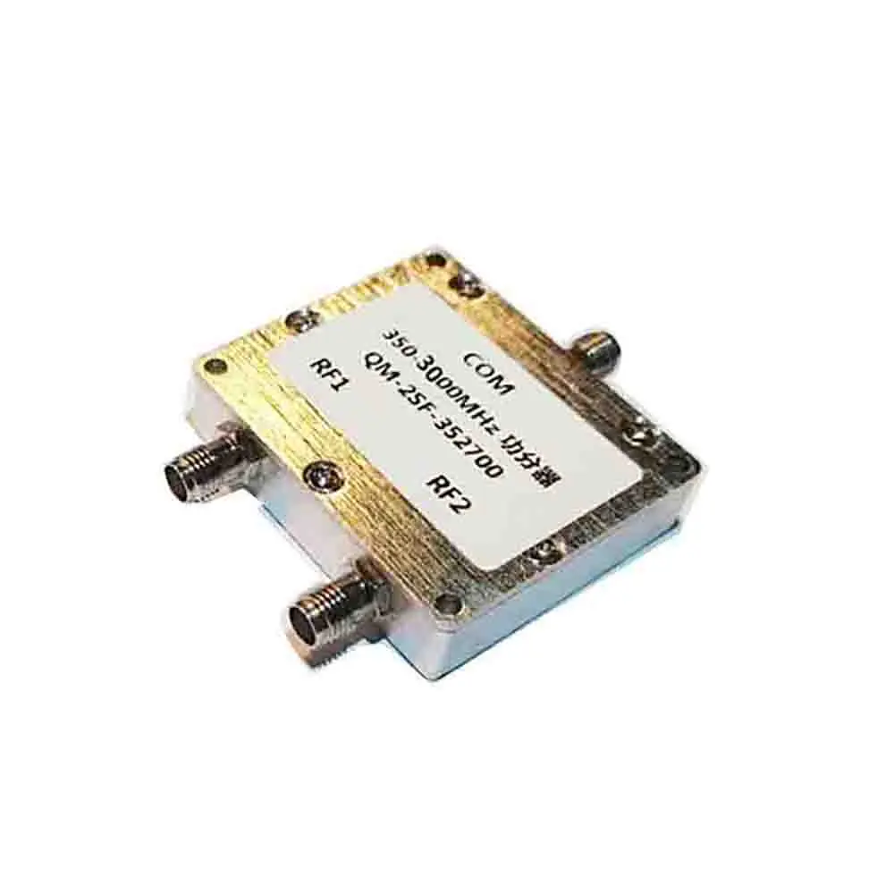 350-3000MHZ Power Divider RF Power Splitter 1-2 Power Divider Combiner 2.4G GPS WiFi VHF Transmitter Ham Radio Amplifier