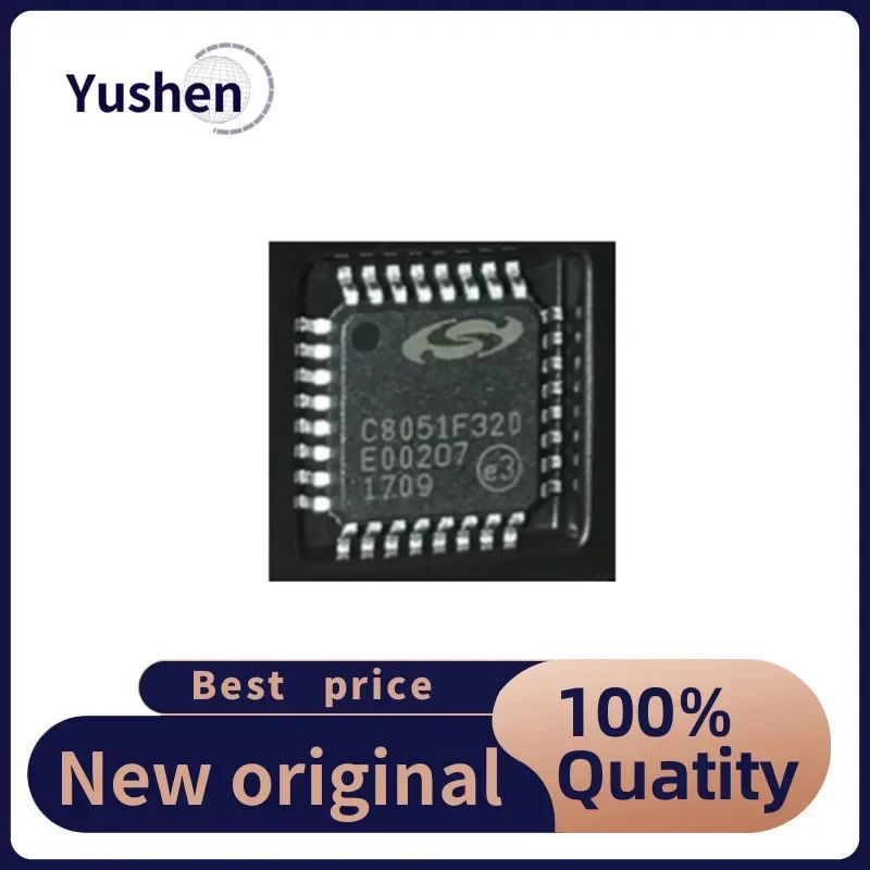 New Original  C8051F320-GQR C8051F320 Chip LQFP32 Microcontroller Chips