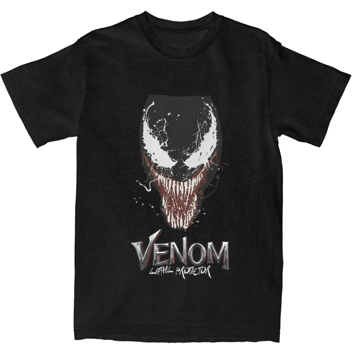 VENOM 3 THE LAST DANCE-bayingimg T Shirt Hippie T-Shirts Short Sleeve Vintage Tshirt Summer 100 Cotton Breathable Oversize Tees