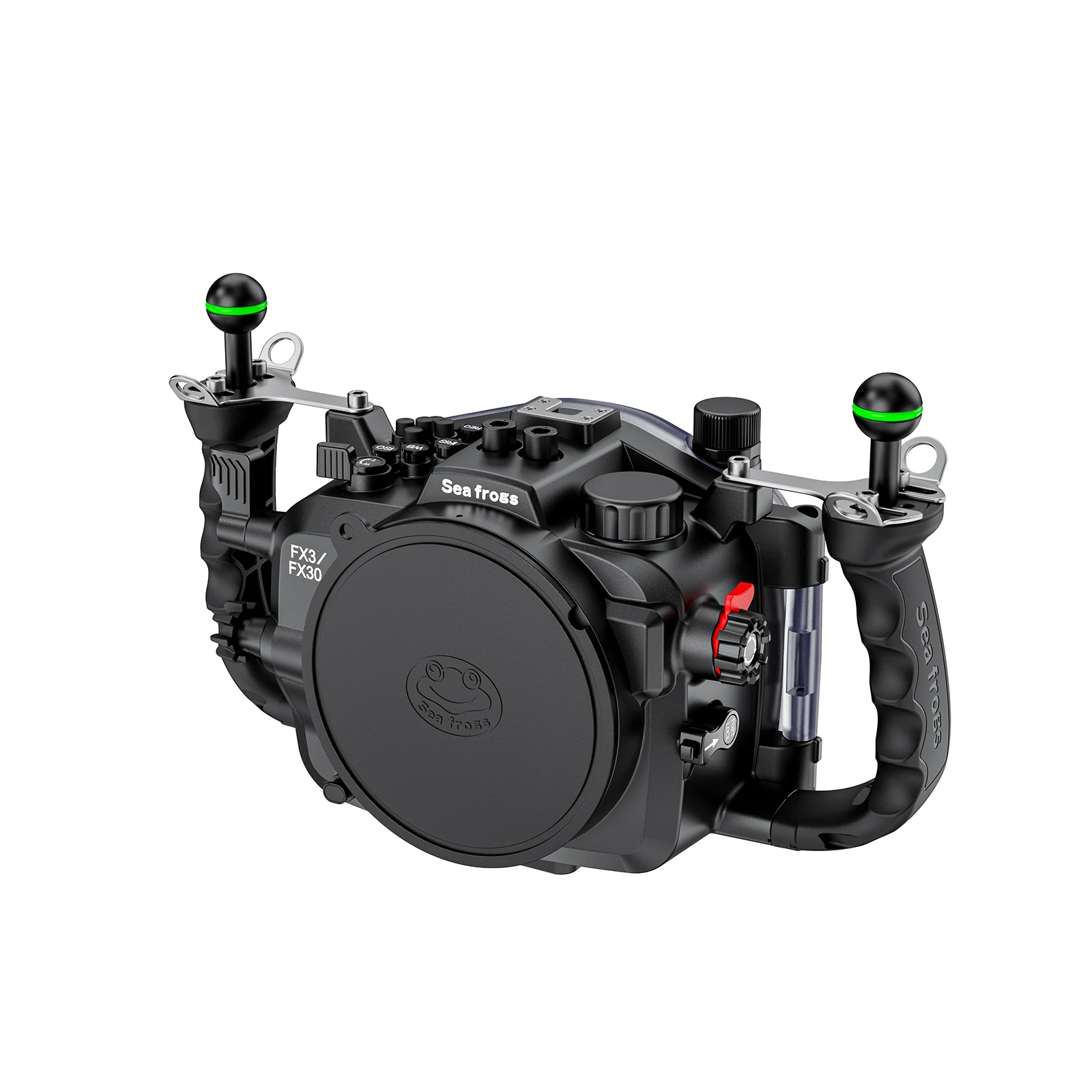 Seafrogs 2026 latest waterproof case compatible with Sony FX3 universal extension ring wide-angle lens