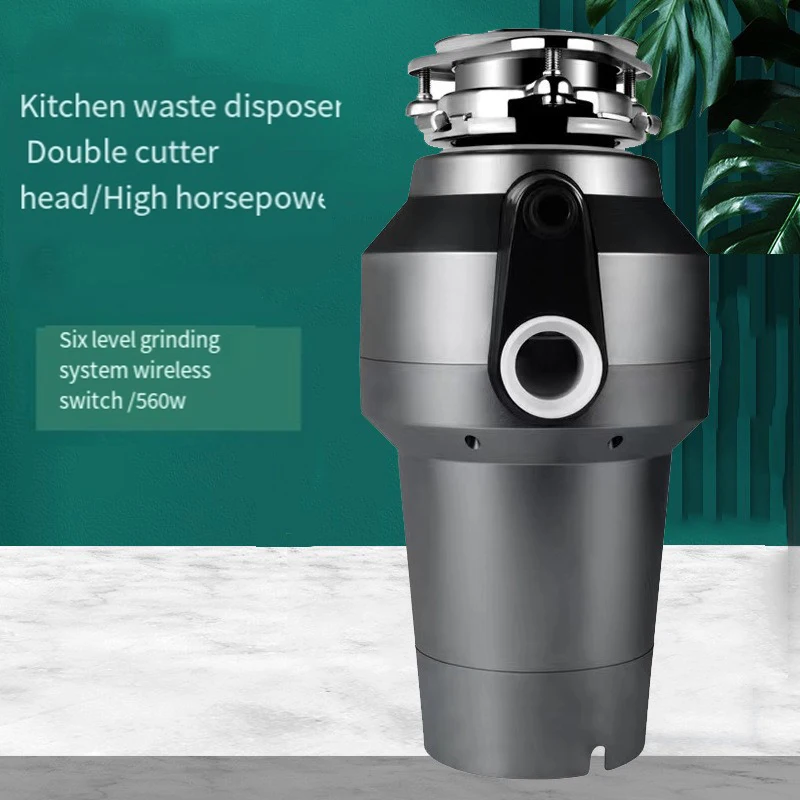 Kitchen Food Waste Disposer Grinder for Easy and Clean Waste Management Garbage Disposal  Kitchen Appliance