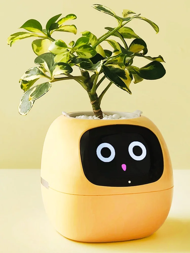 IVY Plant Cute Pet Robot Electronic Pet Flower Pot Healing AI Electronic Toy Creative Holiday Gift