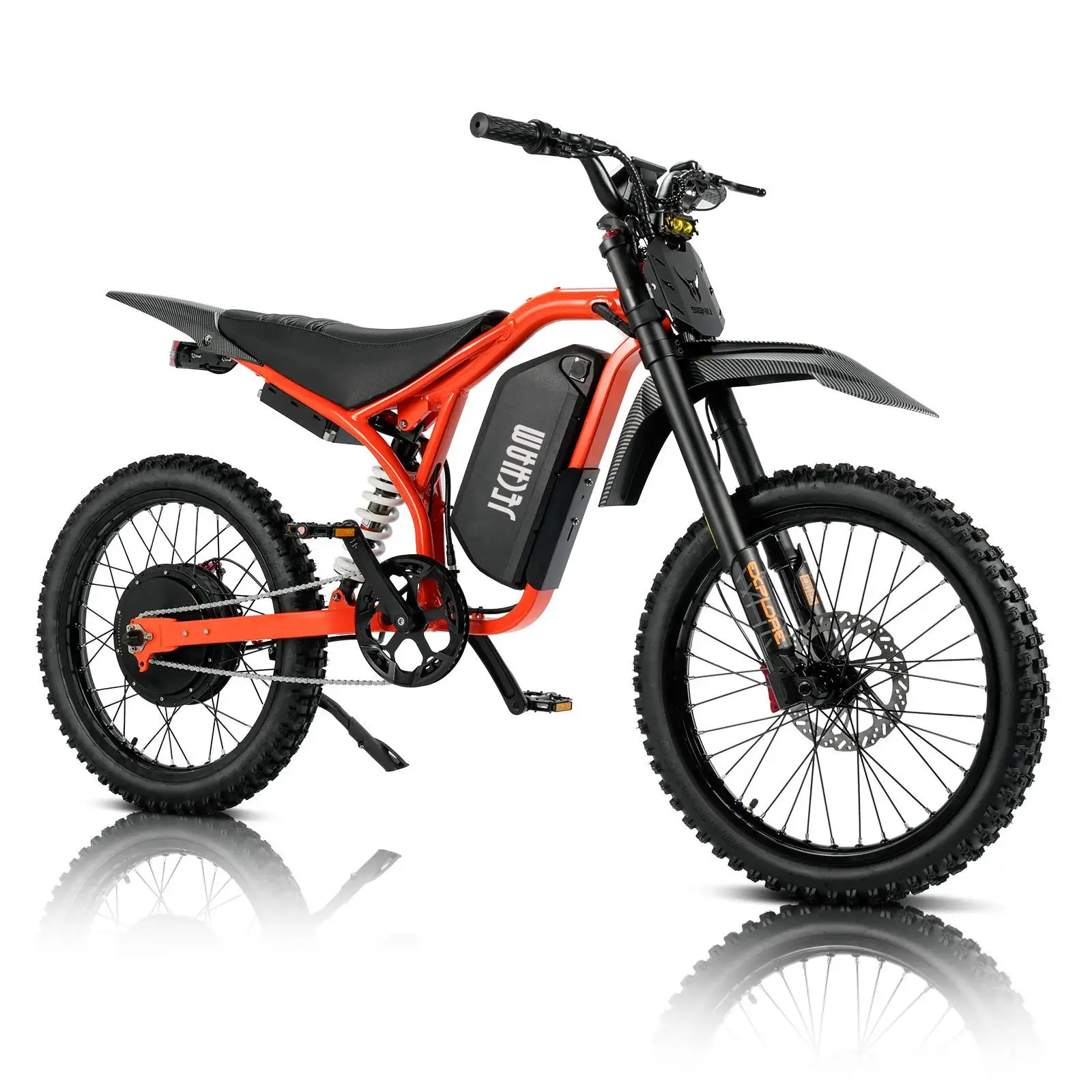 E-bike QF200 3000W motor 60V32AH battery Adult fast off-road mountain electric bike hydraulic brake all-terrain electric bicycle image 2