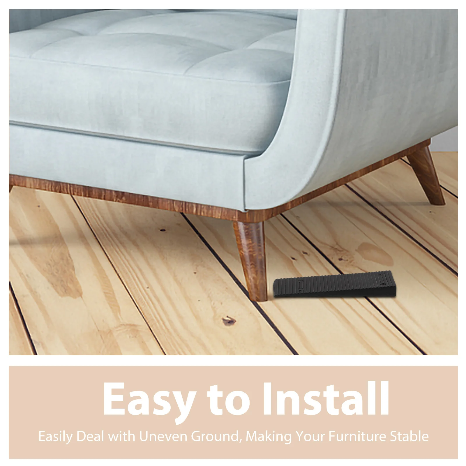 200 قطعة أقدام تسوية الأثاث قابل للتعديل الجدول أسافين الثقيلة دعم الدقة التسوية الحد من الضوضاء سهلة التركيب #6