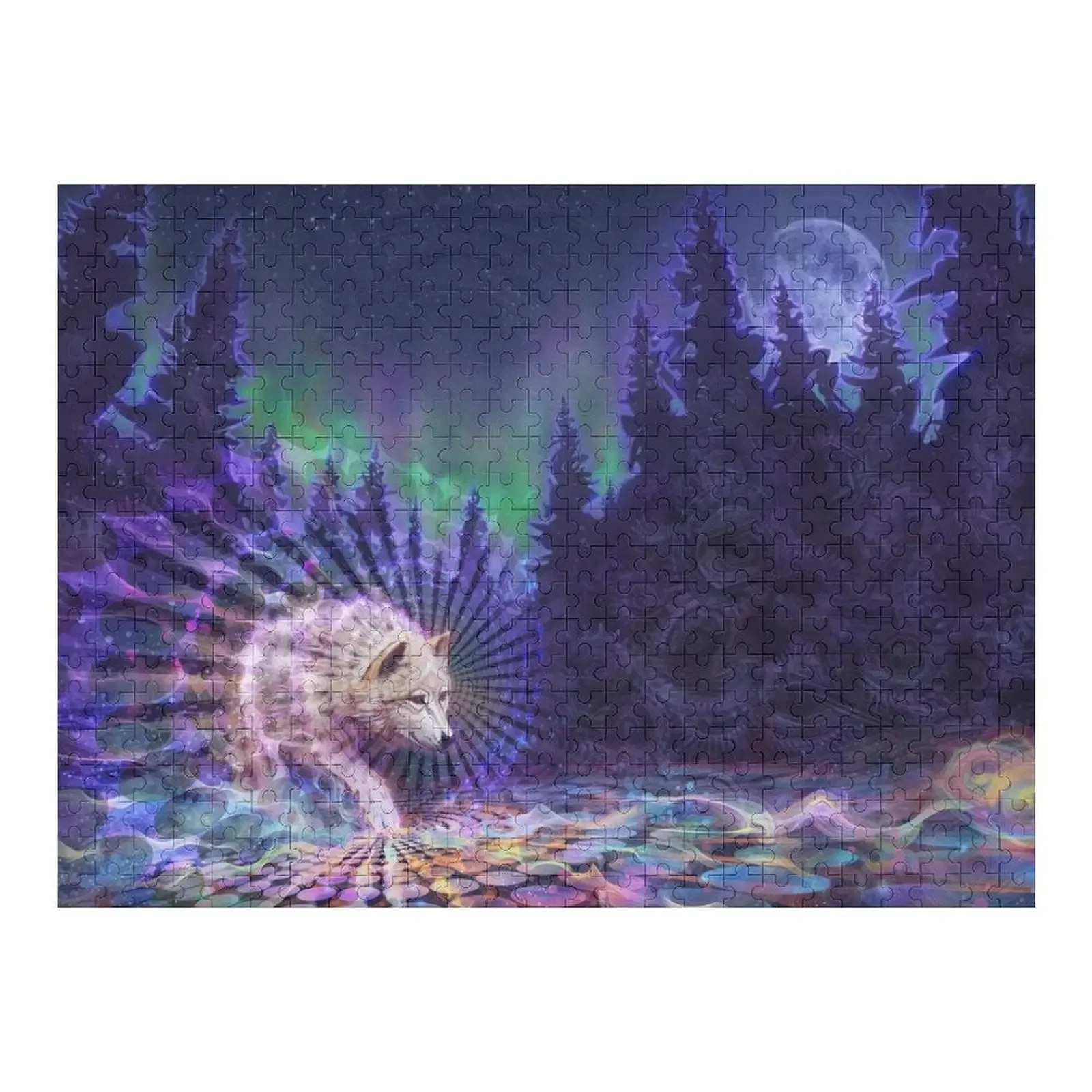 

Spirit Wolf Jigsaw Puzzle Customizeds For Kids Personalised Name Personalized Toy Personalized Baby Object Puzzle