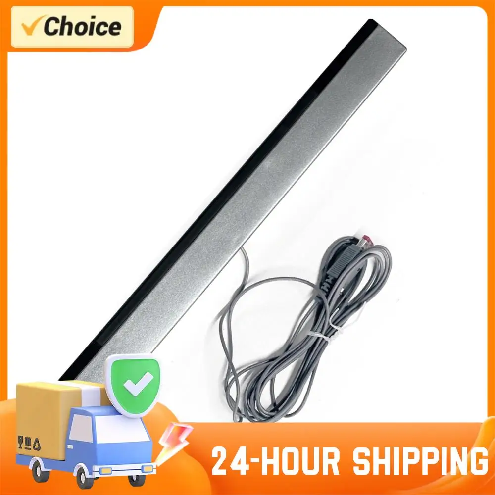 Barra con sensor de movimiento para Wii/Wii U, receptor de sensor de movimiento con cable, barra de rayos de señal IR, repuesto para consola Wii U, accesorios de juego