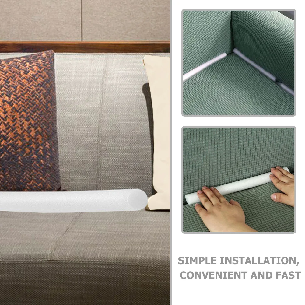 

Anti Slip Strip Fixing Device 2m 45mm Sofa Foam Grips Couch Sticks Furniture Protector Gap Blocker Foams Rod Cover Tuck