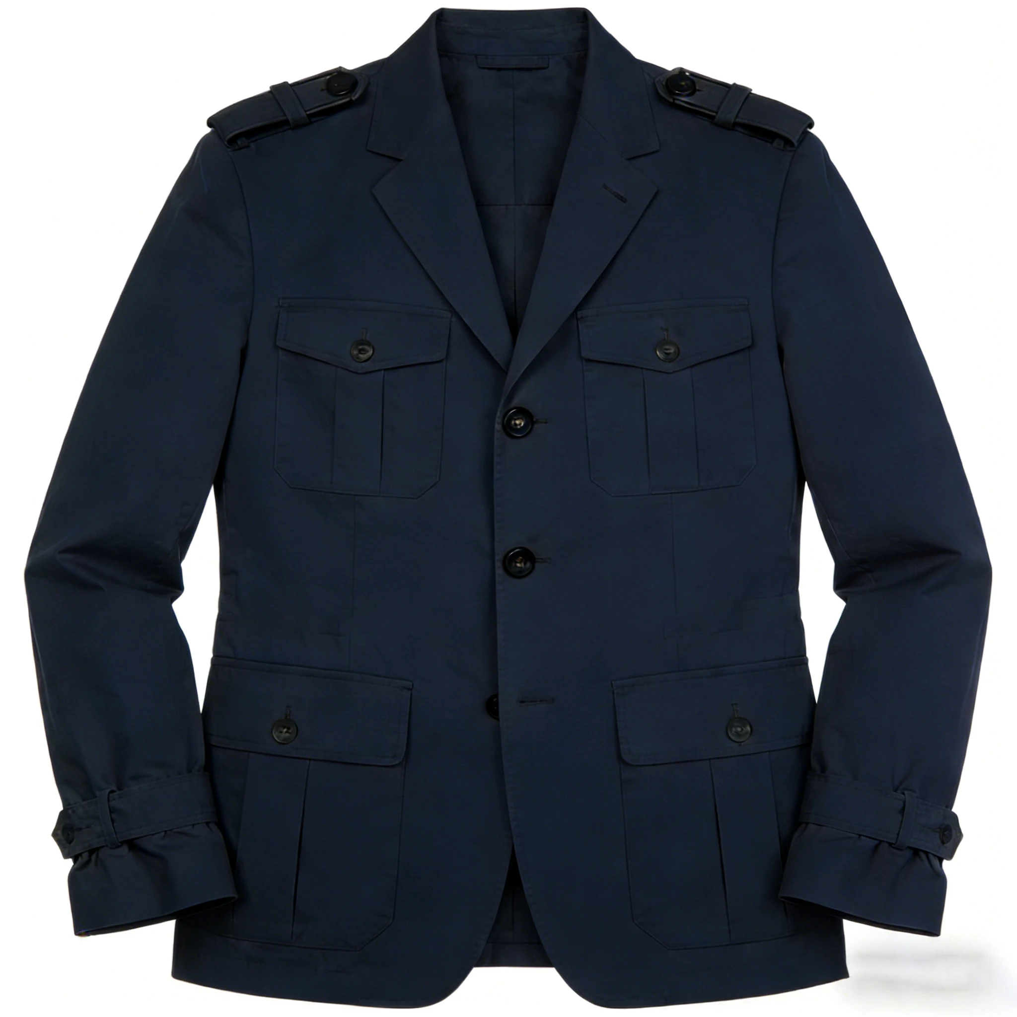 

Customized Solid Color Men's Suits Formal Safari Single Breasted Notch Lapel 2 Piece Jacket Pants Luxury Party Male Clothing