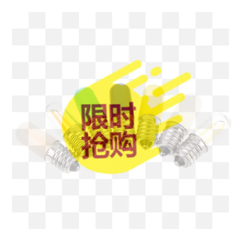 【BA】Multicolor LED Freezer Light Bulbs E14 220V COB Lamp Green Blue Yellow White Indicator Light For Sewing Machine