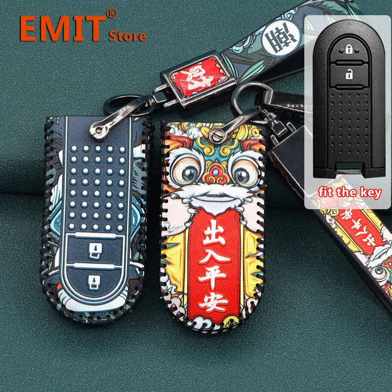 2 Buttons Car Remote Key Cover Case for Daihatsu Tanto Terios LA600S LA800S LA610S LA150S for Perodua Toyota Rush Accessories