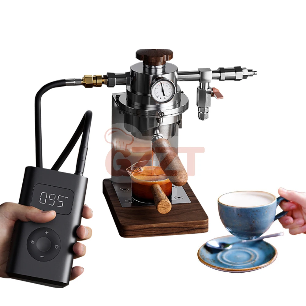 Camping travel car Outdoor indoor Party coffee mini semi automatic espresso no need electric 85ml drip portable coffee makers