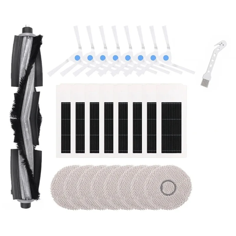

A08F-For Ecovacs Deebot X2 X2 Omni X2 Pro DEX86 Robot Vacuum Spare Parts Main Side Brush Hepa Filter Mop Rag