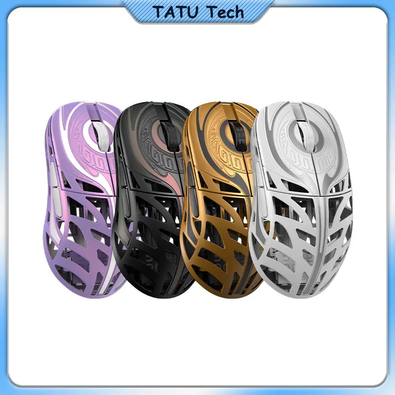 WANLING Walker Magnesium Alloy Ultra Light Wireless Gaming Mouse 8K Polling Rate PixArt 3950 Sensor E-Sports FPS Mice